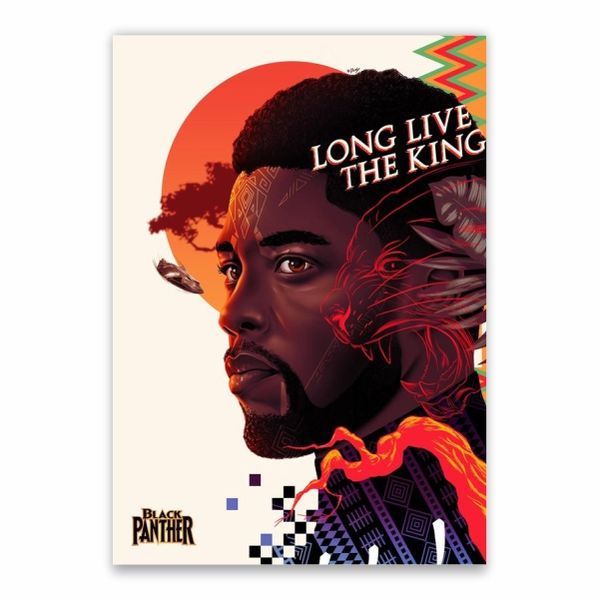 Black Panther The King Poster - A1
