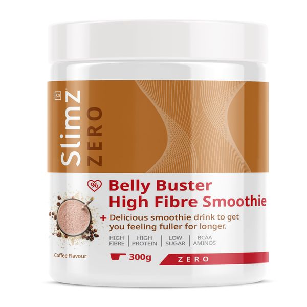 Slimz Zero Belly Buster High Fibre Smoothie Coffee 300g