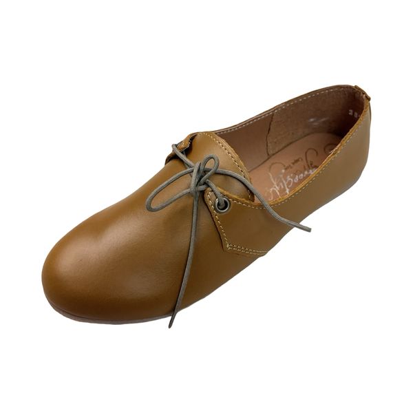Ladies Genuine Leather Lace-Up Pumps - Shoes