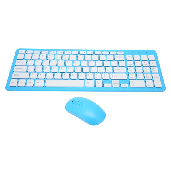 96-Key Wireless Combo (10m Range/Blue)