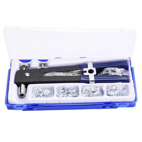 Tool DIY Multifunctional Hand Held Rivet Gun with Accessories Set of 86