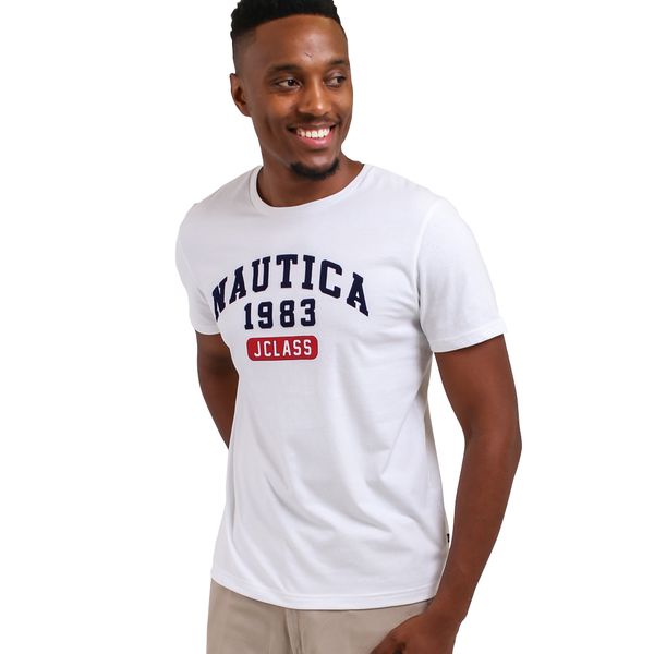 Nautica J Classic SS Tee Bright White