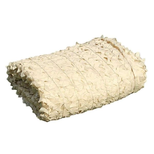 Beige Camouflage Netting Woodland Shade Net Width 3m