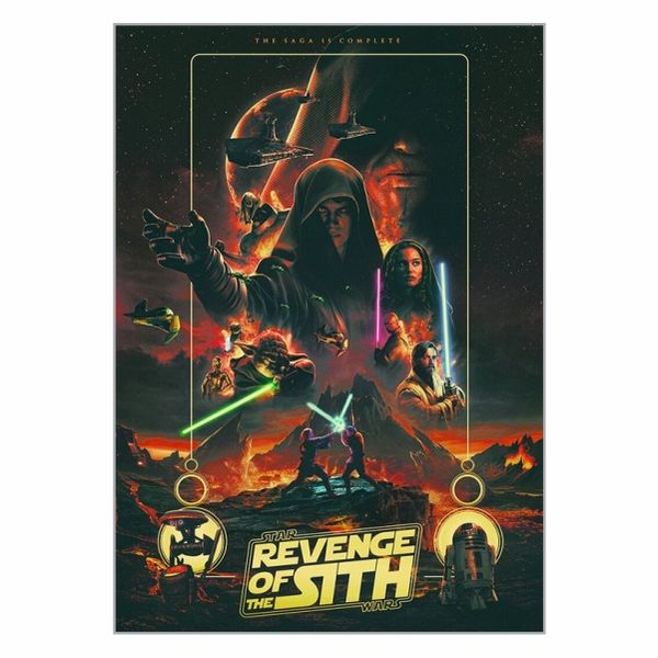 Revenge Of The Sith Star Wars Poster - A1