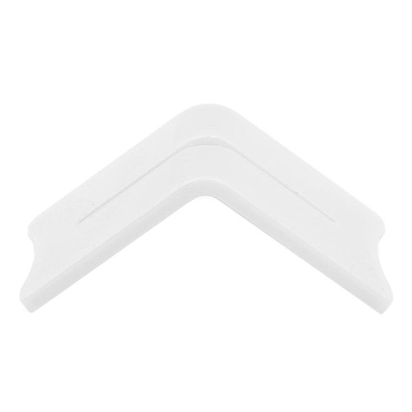 White V-Shaped Acrylic Photo Holder