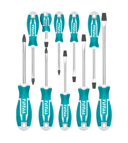 Total Tools 10 Piece Screwdriver Set