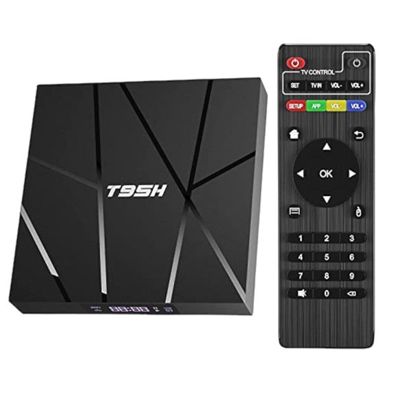 Android 10.0 TV Box, T95H Smart Box with H616 Quadcore Quad