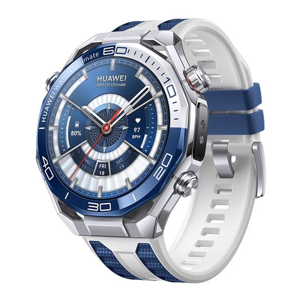 HUAWEI WATCH Ultimate 2 Smart Watch | Sapphire Glass &amp; Liquid Metal - Blue