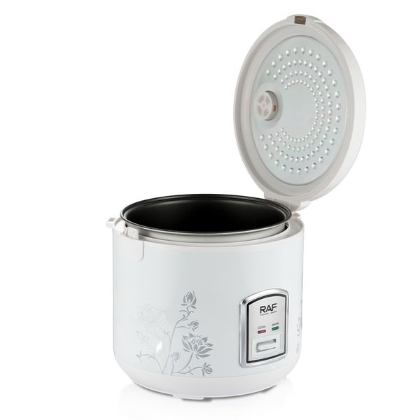 RAF 900W 5L Rice Cooker with Non-Stick Inner Pot &amp; Auto Keep Warm Function