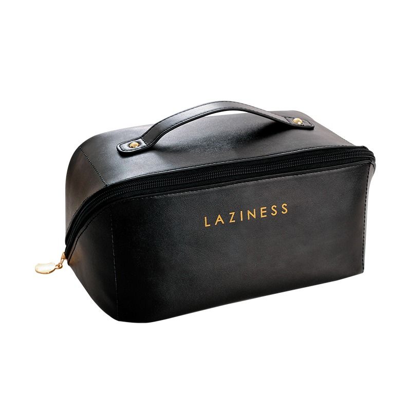 Travel Multifunctional Cosmetic Organizer Toiletry Bag - Black
