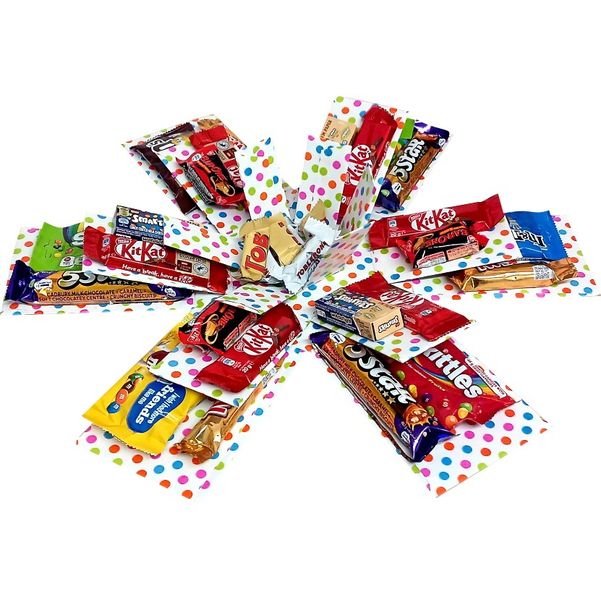 Hex of Happiness Mini | 3-Layer Chocolate Explosion Box | Gift Hamper