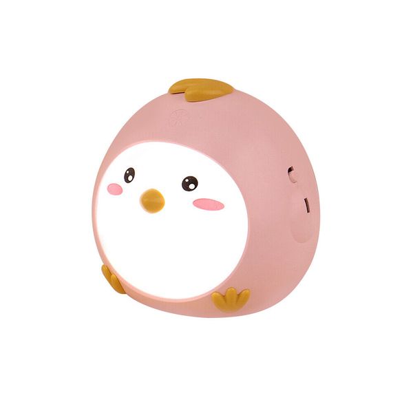 Kids Stepless Dimming Cute Night Light Pink