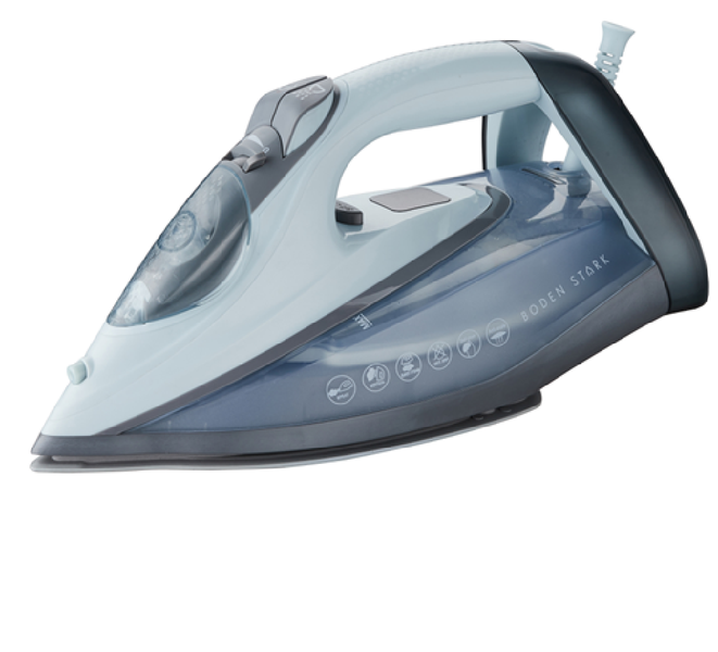 Boden Stark Digital Steam Iron with LED Control - 2800W