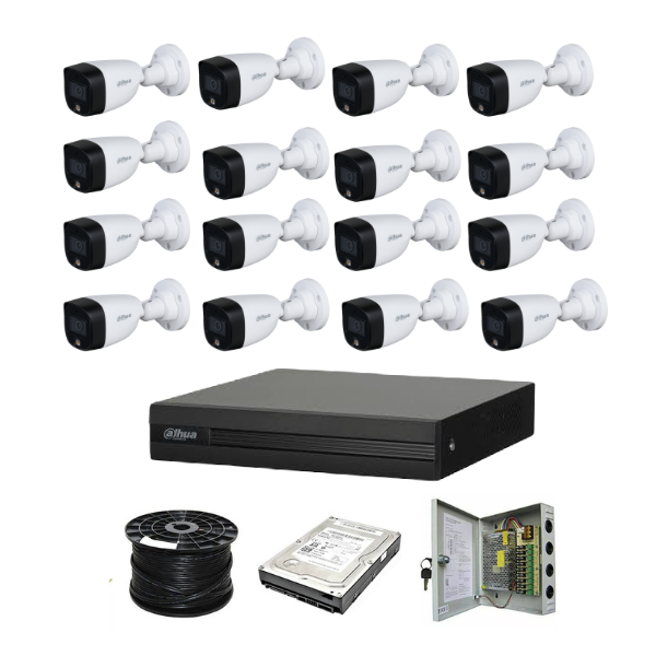 Dahua 16ch Full-Color HD Kit