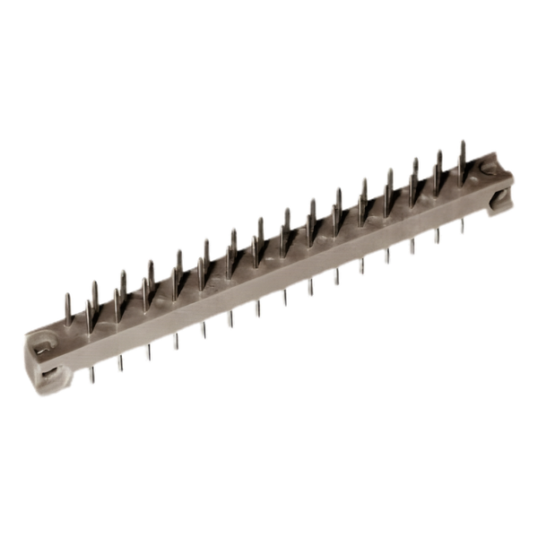 SL21GSTR 21-Way DIN41617 Male Connector Straight PCB Pins Au/Sn