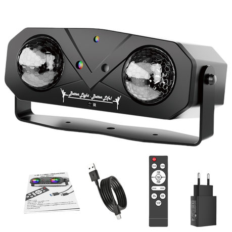 Party Lights DJ Disco Light, Disco Ball Stage Light Star Projector for Club Image