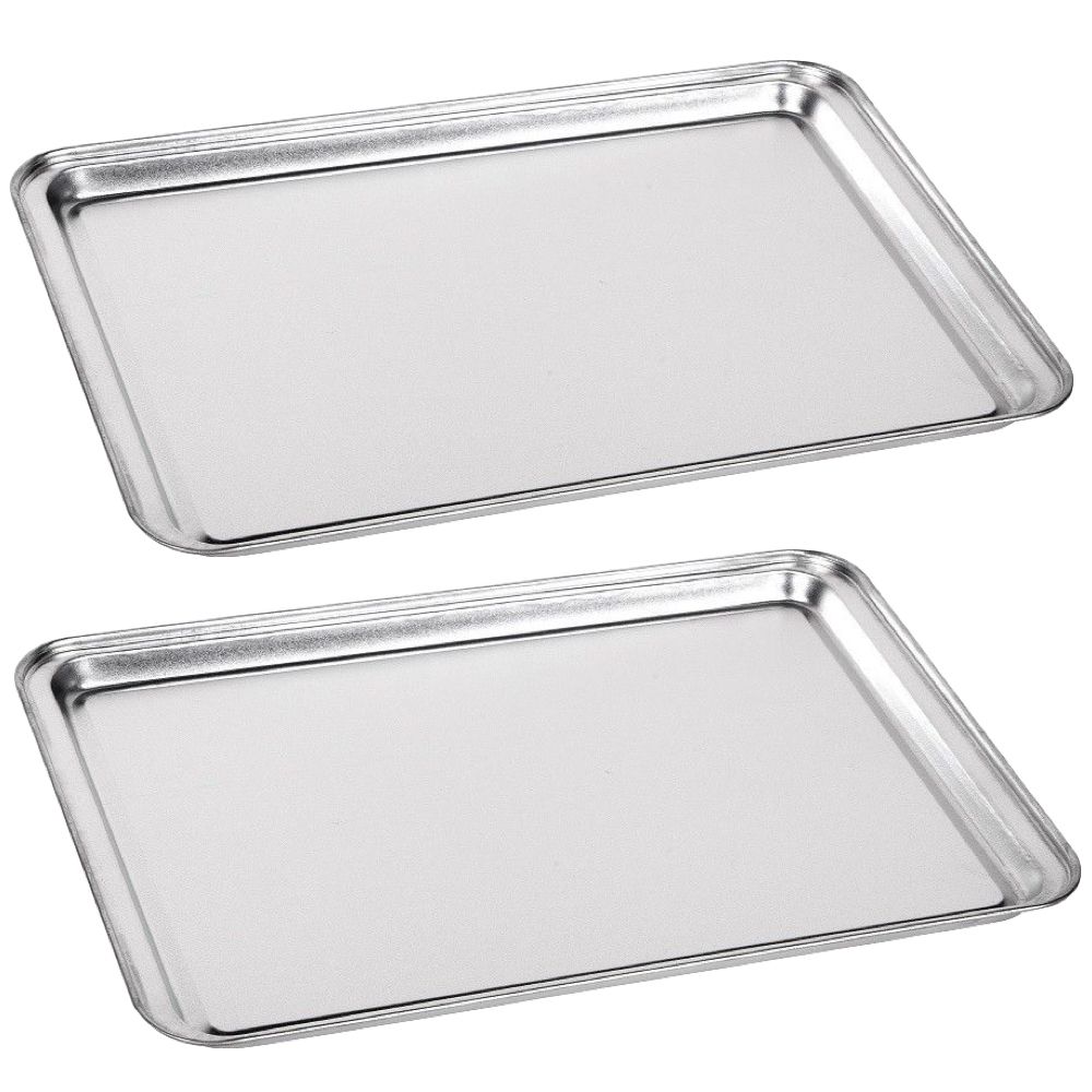 Kitchen Multifunctional Heavy Duty Roasting Pan Baking Dish Tray - Set 