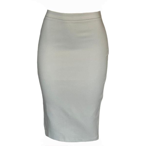 Women Oilve Midi Skirt