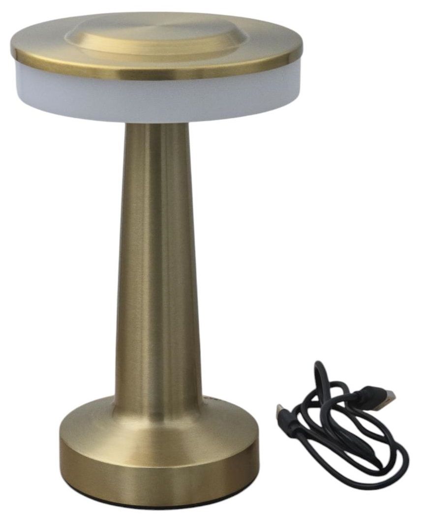 Hello Today Rechargeable LED Table Lamp - 3 Color Touch Swich Color