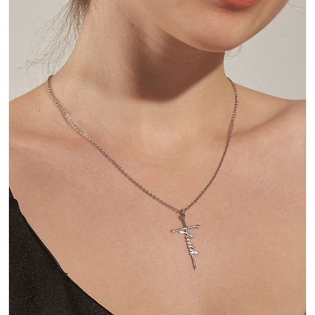 Faith on sale cross necklace