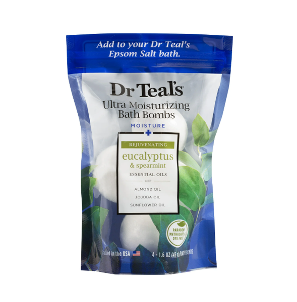 Dr Teals Bath Fizzie 45g- Eucalyptus