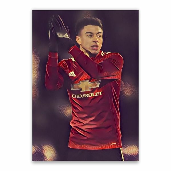 Jesse Lingard Decorative - A1 Poster