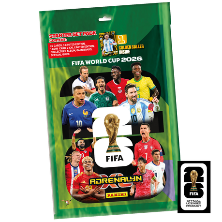 FIFA World Cup 2026 Soccer Trading Cards Stater Pack Image