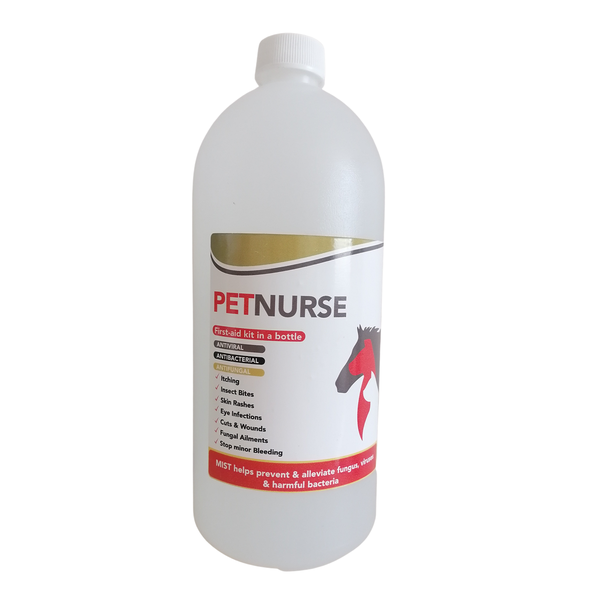 PetNurse-Internal/External First aid -Eye, Oral, Wound, Skin care-1L Refill