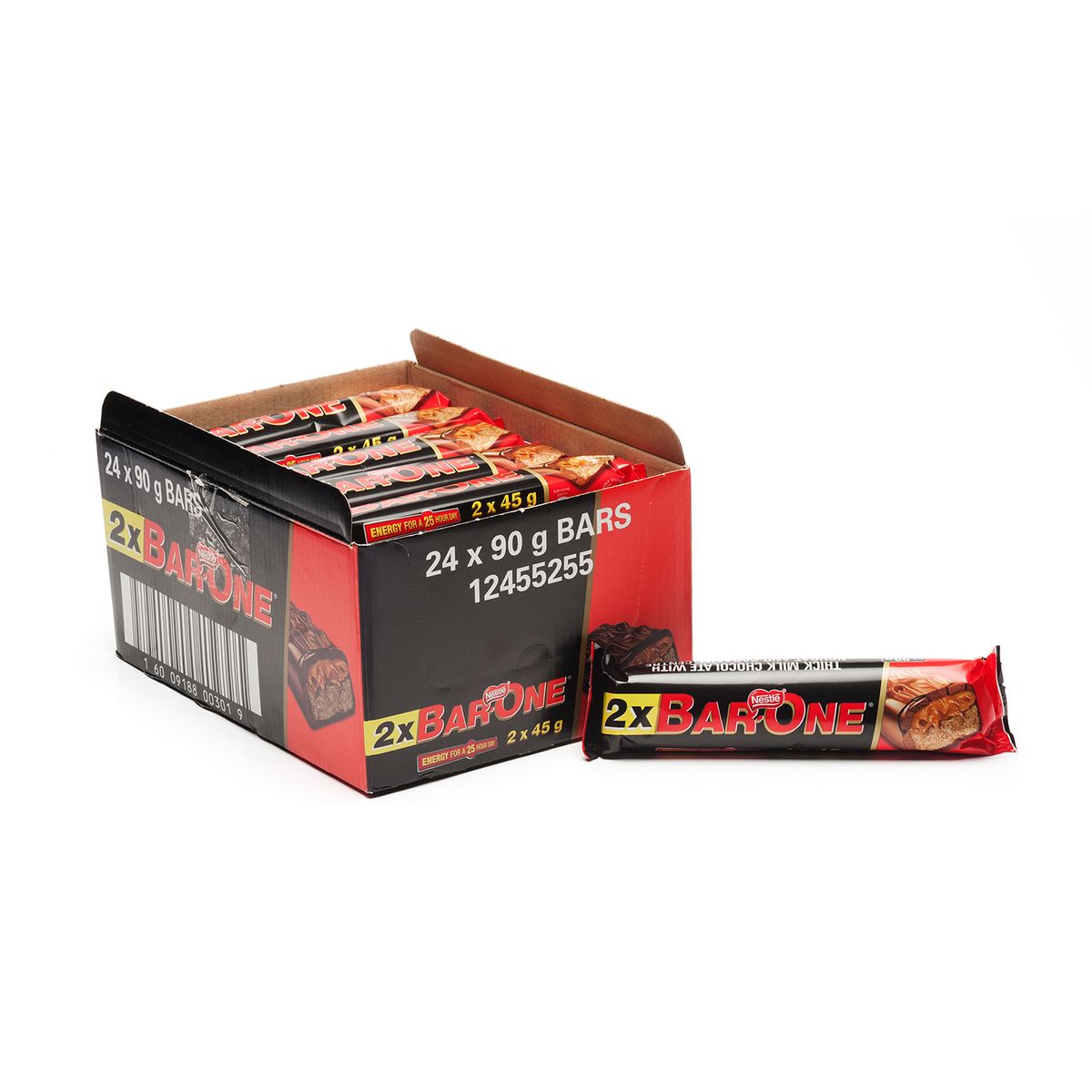 Nestle Bar One Box of 24 x 90g Bars Shop Today. Get it Tomorrow