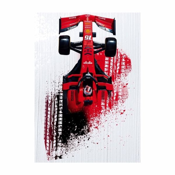 F1 Ferrari Paint - A1 Poster