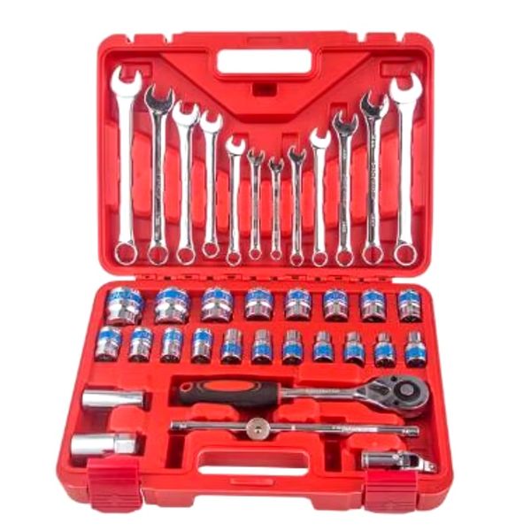 1/2" Socket and Wrench Set (37 Piece)