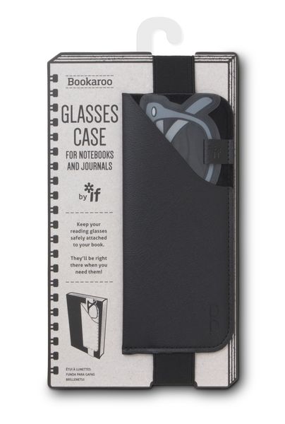 Bookaroo Glasses Case-Black