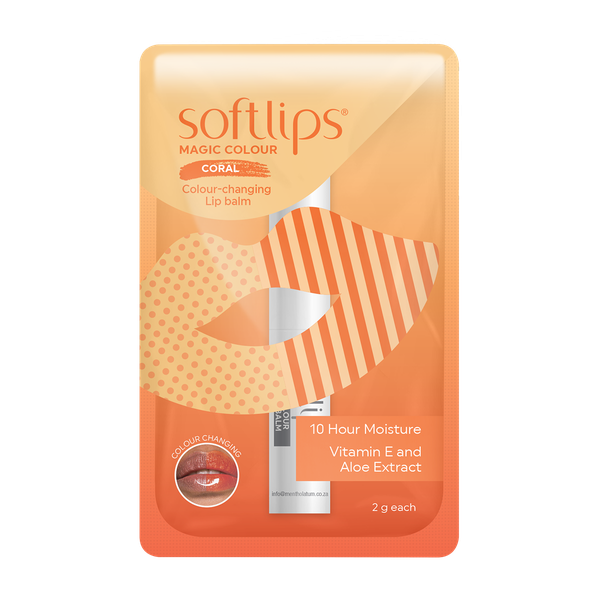 Softlips Magic Colour Coral 2g