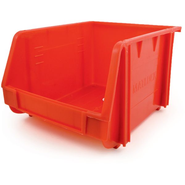 Mtl3 Plastic Storage Bin Red image
