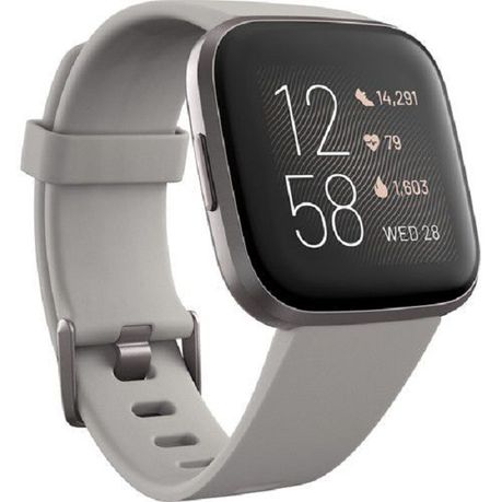 Fitbit Versa 2 Smart Watch Stone Mist 