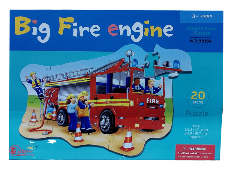 Big Fire Engine Puzzle