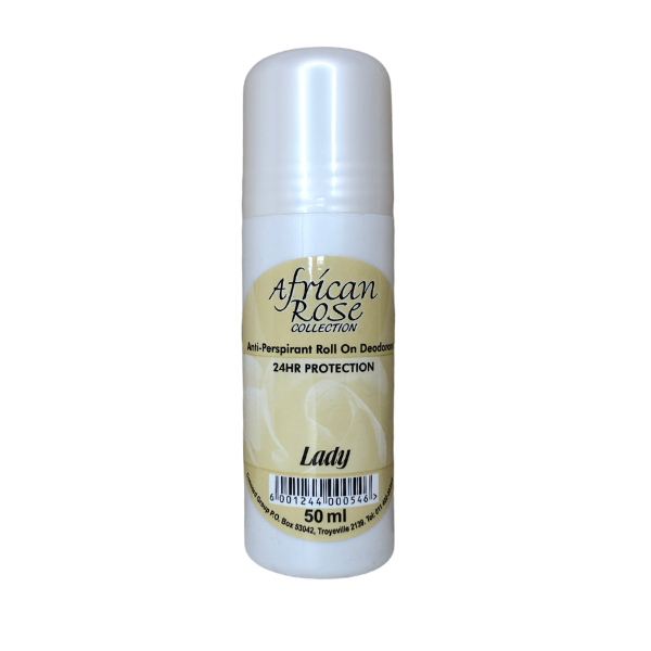 African Rose Collection Anti-Perspirant Roll On Deodorant - Lady