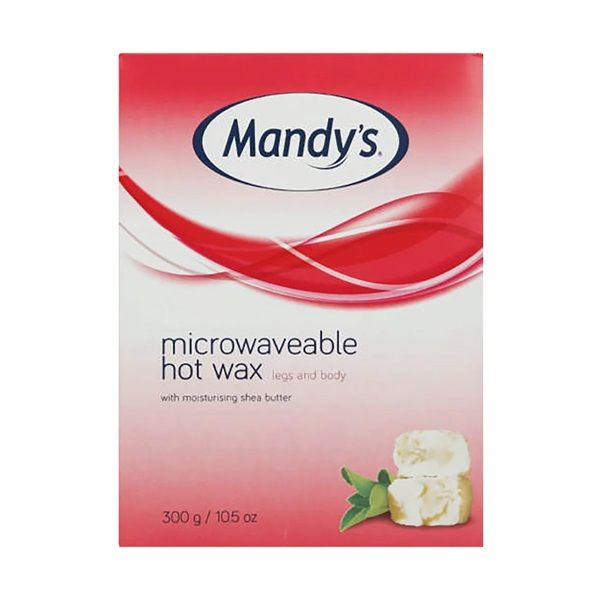 Mandy's Microwaveable Hot Wax - 300g (Pack Of 2 )