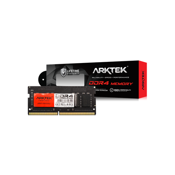 Arktek 8GB DDR4 2400MHz Laptop RAM - High-Performance SO-DIMM Memory