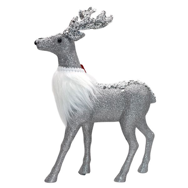 Glitter Deer Statue Table Decoration(46cm)