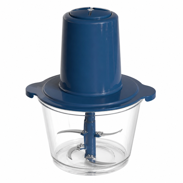 2L Food Processor 250W Stainless Steel Blade Compact Design