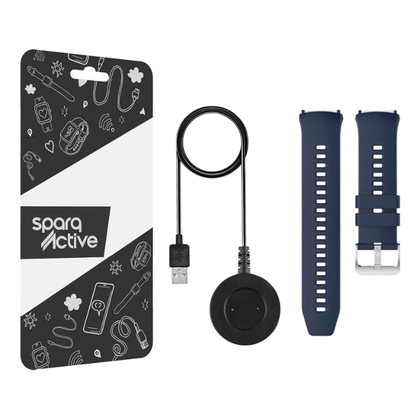 Watch Kit: Replacement Strap &amp; Charger for Huawei GT 2e - Grey (22mm)