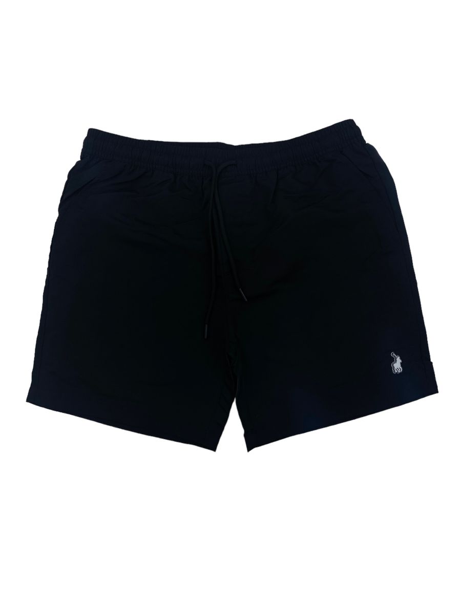 Polo Mens Sport Monogram Black Beach Shorts Shop Today. Get it