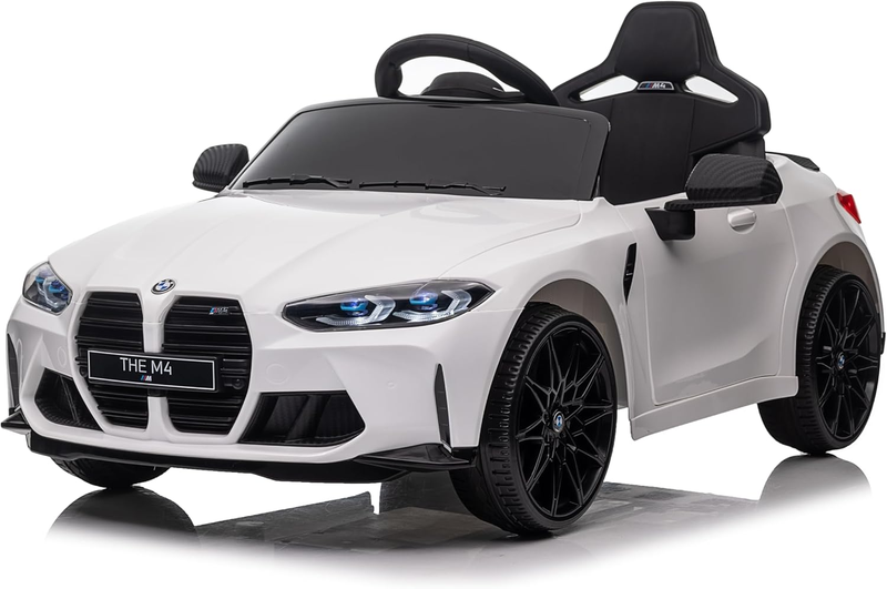 12V The M4 Licensed Kids Electric Ride-On Car - With USB, MP3 &amp; Bluetooth