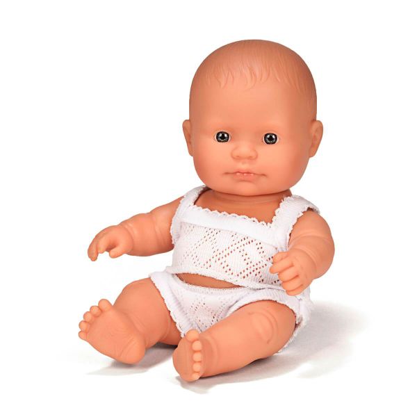 Miniland Doll (Baby Doll Caucasian Boy) 21cm