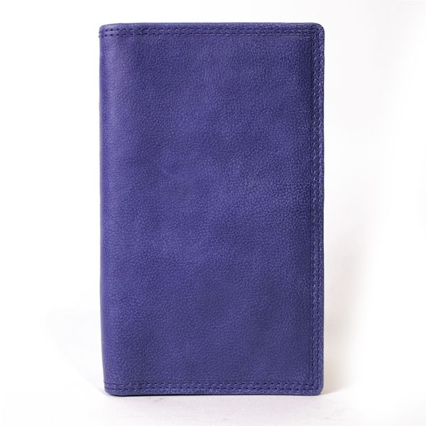 Nuvo-154 Multi-Card Genuine Leather Blue Wallet