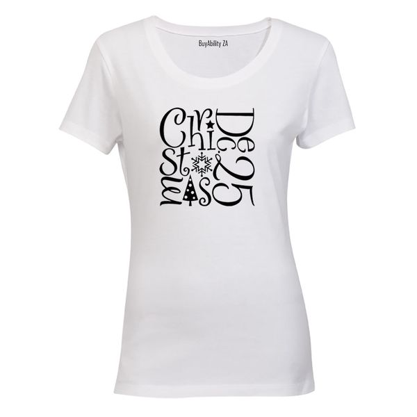 Christmas - 25 December! - Ladies - T-Shirt - White