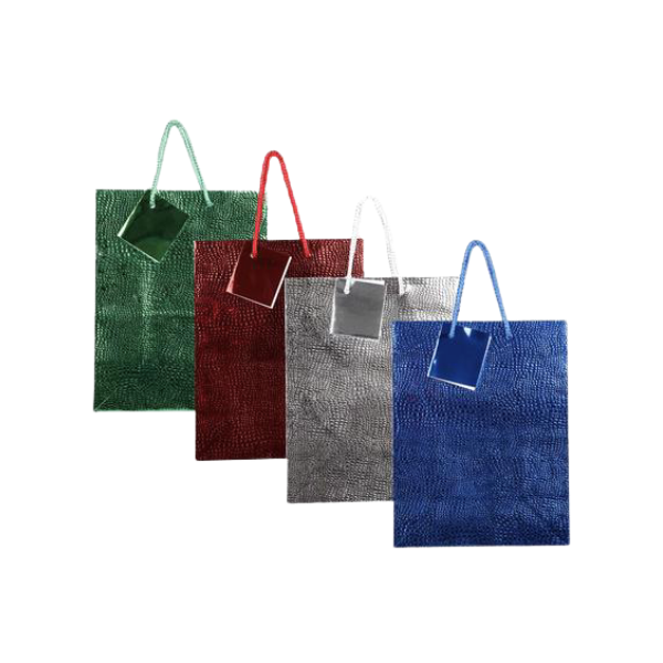 Metallic Colour Gift Bag Medium