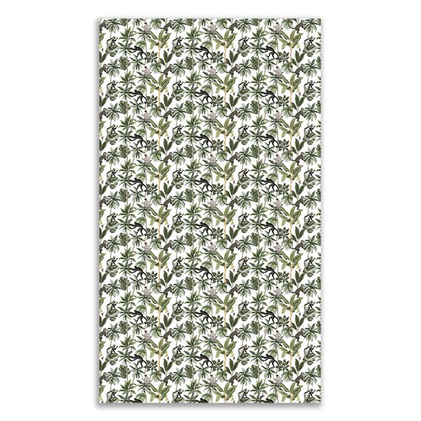 Cape Art Tablecloth - Monkey &amp; Leaves
