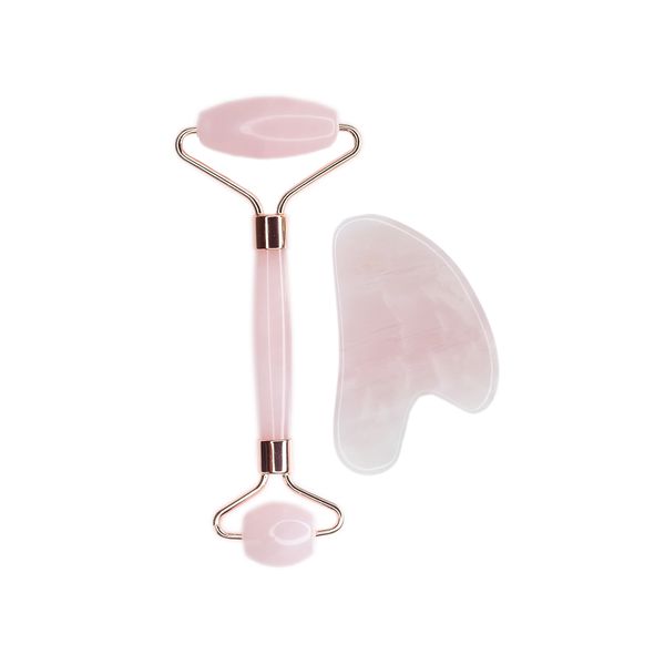 Face Beat Face Roller and Gua Sha Set Rose